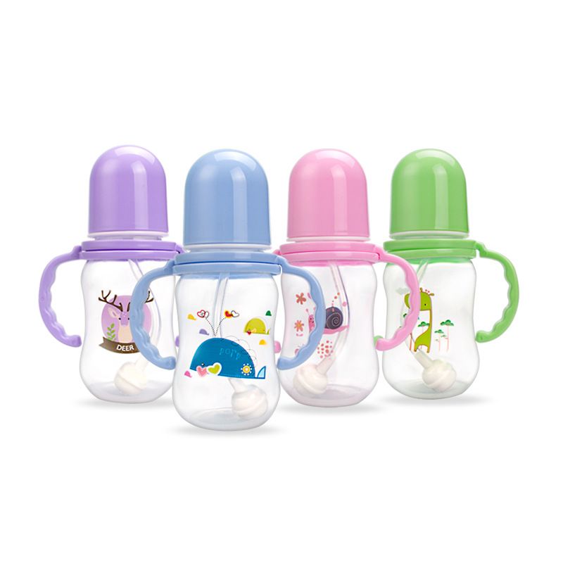Baby bottles, sippy cups, drop-resistant, anti-choking cups, PP baby bottles, newborn bottles