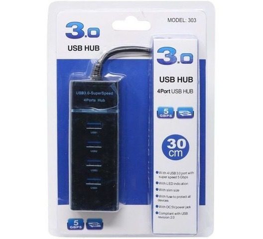 USB 3.0 4 Port Hub | High-Speed Multi USB Splitter Adapter 5Gbps Data Transfer | Compact Plug & Play USB Hub for Laptop, Desktop, Smart TV & Gaming | Best USB Hub Price in Kenya