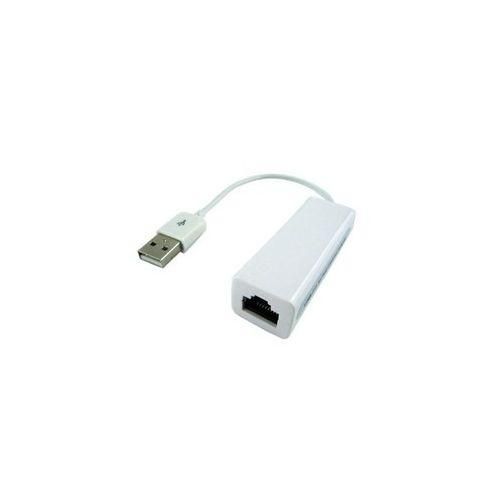 USB 2.0 Ethernet Adapter USB A | 10/100 Mbps Wired Network LAN Adapter | Compact USB to RJ45