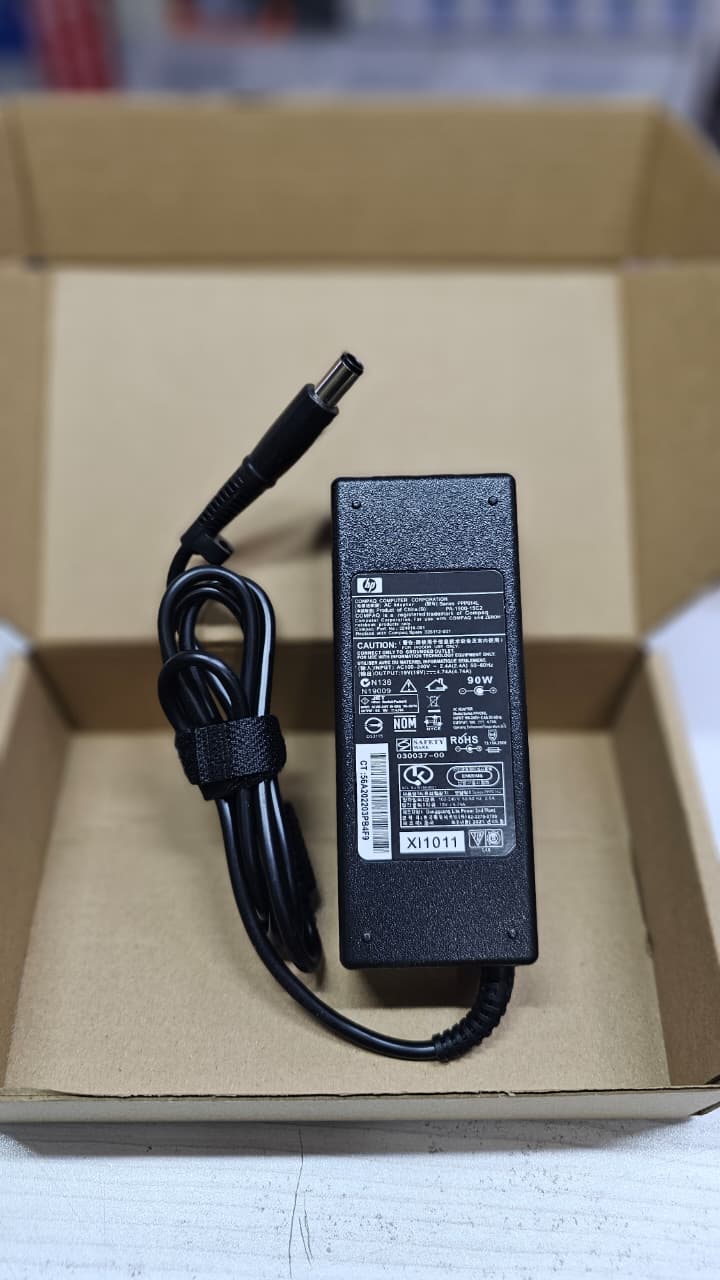 HP Laptop Charger 19.5V 3.33A, 65W BIG PIN {adapter only}