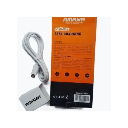 Original Fast Charging Type C Cable Amaya High Speed Data Transfer Durable Braided USB Type C Charger Cable for Smartphones Tablets Laptops Long Lasting Strong Build Quality