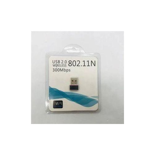 Original USB 2.0 Wireless 300Mbps 802.11n Network Adapter High Speed WiFi Dongle Stable Connection Compact Design for PC Laptop Desktop Windows Linux Plug and Play