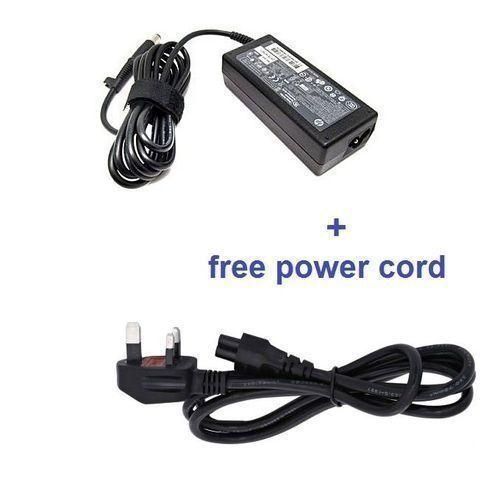 (FREE Flower Power Cable Included) HP 90W Big Pin Laptop Power Adapter Charger | Original High-Output HP Charger with FREE Flower Power Cable Included