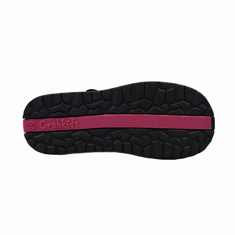 Crabkids Black Girls School Shoes – Comfortable & Durable