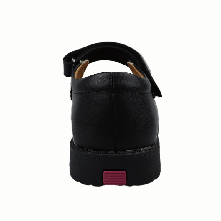 Crabkids Black Girls School Shoes – Comfortable & Durable