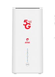THE AIRTEL 5G WIFI ROUTER/ SMART BOX, THAT OFFER SUPPER FAST AND UNLIMITED INTERNET SPEED.
