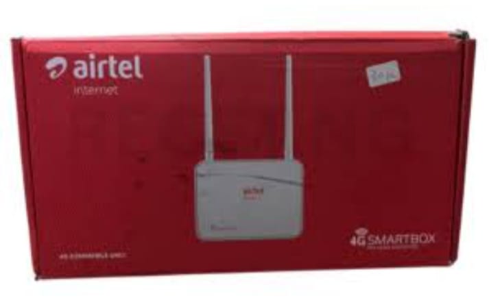 THE AIRTEL 4G ROUTER/ THE SUPER FAST 4G SMART CONNECT WIFI.