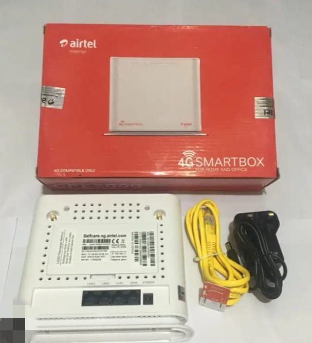 THE AIRTEL 4G ROUTER/ THE SUPER FAST 4G SMART CONNECT WIFI.