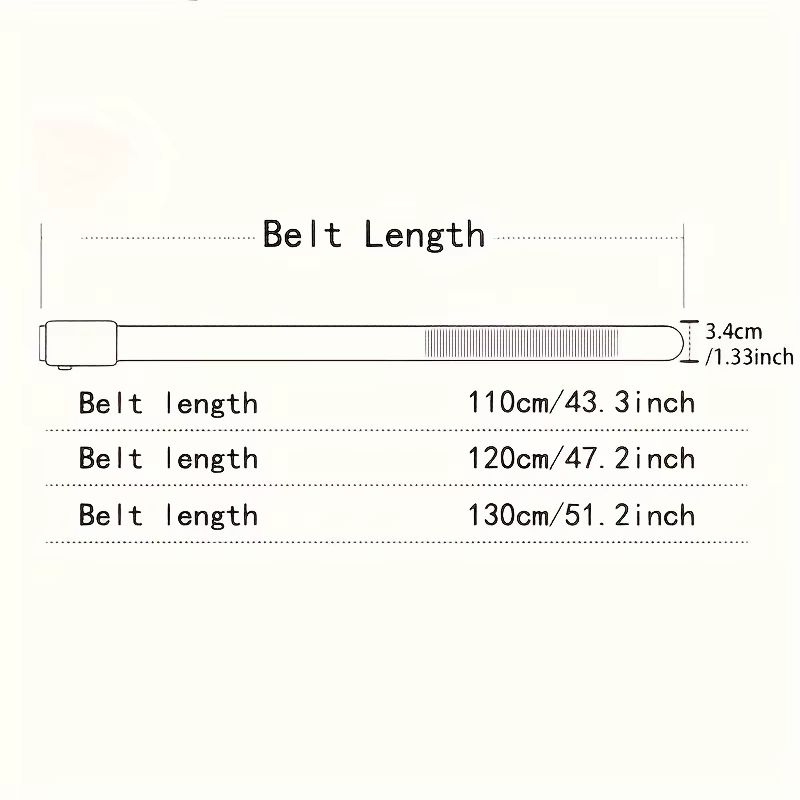 Men's automatic buckle belt leather brand premium belt