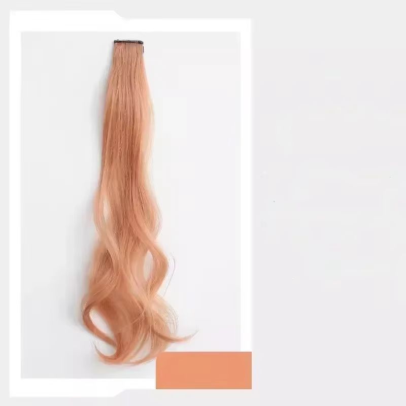 2pcs/set Sweet Kids Girl Wigs Hair Clip Cute Cool Candy Color Braid Wigs Hair Pin Hanging Ears Hair Dyeing Wig Headwear