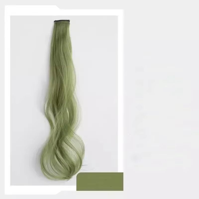 2pcs/set Sweet Kids Girl Wigs Hair Clip Cute Cool Candy Color Braid Wigs Hair Pin Hanging Ears Hair Dyeing Wig Headwear