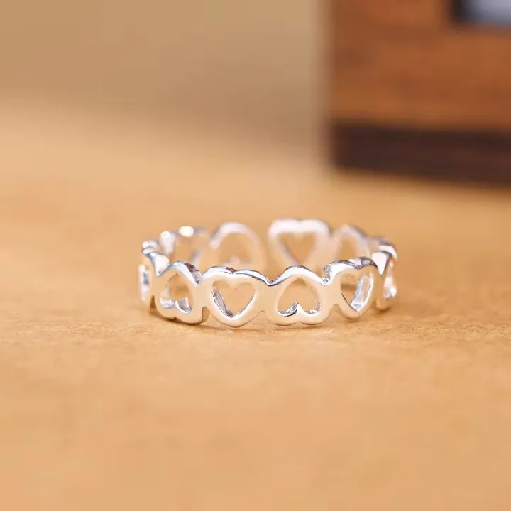 Heart shaped date ring, ladies' engagement, wedding jewelry, accessories, all jewelry