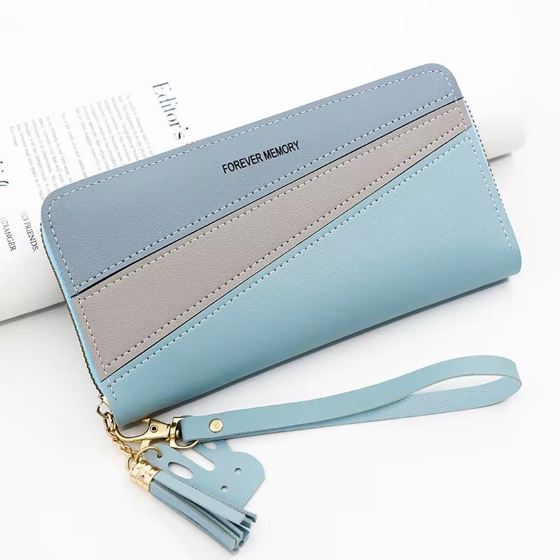 New Long Women Wallets Cute Fashion Multifunctional Clutch Female Wallet Card Holder Luxury PU Leather Women's Purses