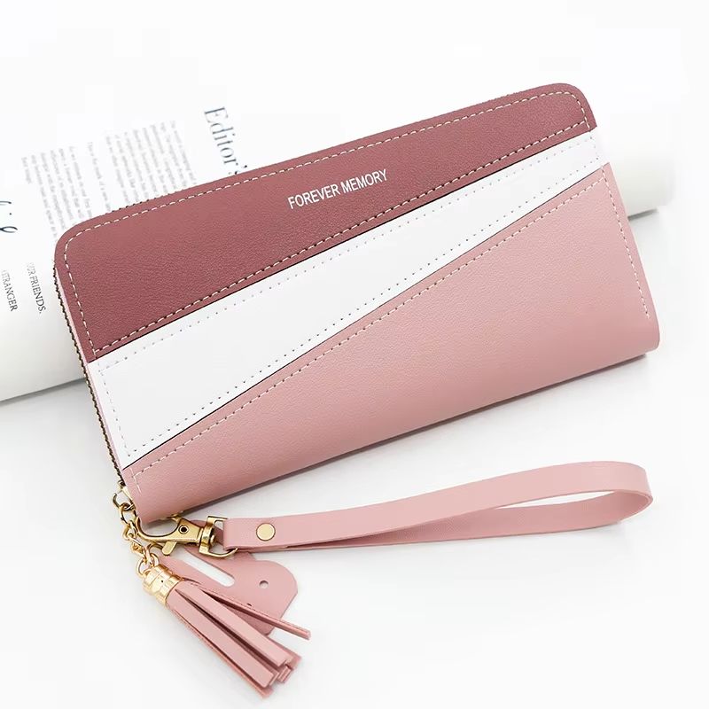 New Long Women Wallets Cute Fashion Multifunctional Clutch Female Wallet Card Holder Luxury PU Leather Women's Purses
