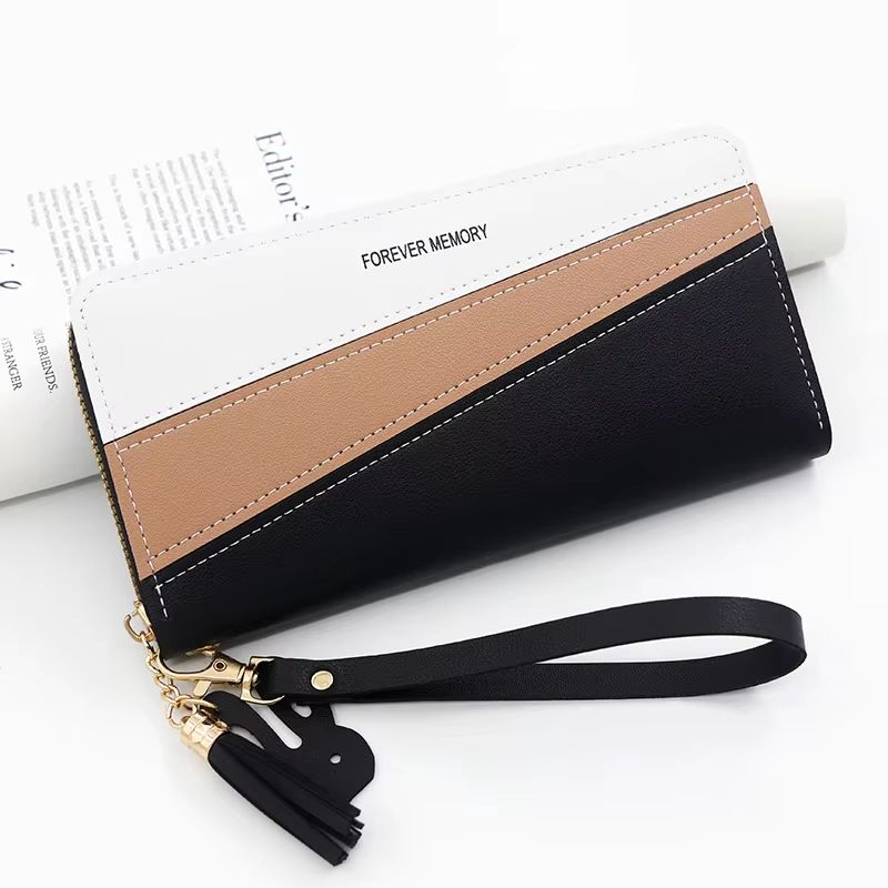New Long Women Wallets Cute Fashion Multifunctional Clutch Female Wallet Card Holder Luxury PU Leather Women's Purses