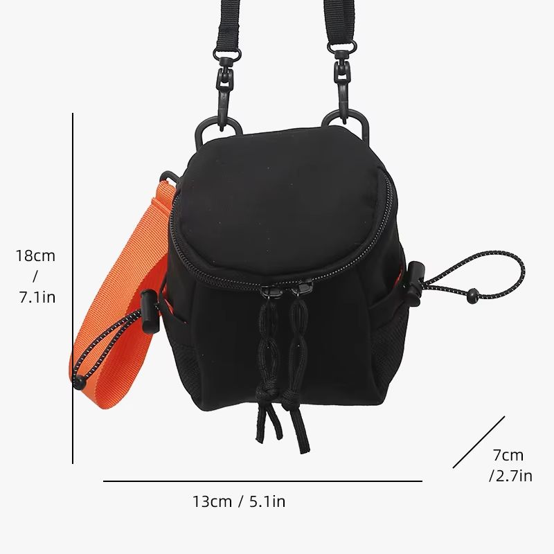 Money bag, hanging bag, mini shoulder bag, coin purse, hanging bag, mini shoulder bag, small backpack, headphone bag, mobile phone bag, female male small shoulder bag, male crossbody bag