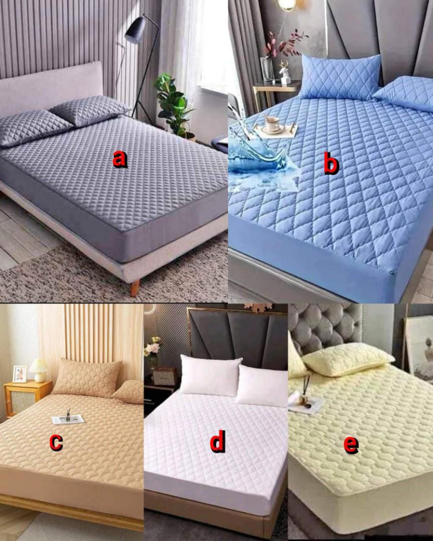 Purple 5*6 Waterproof Mattress Protector Soft, Breathable, Anti-Dust & Spill Resistant Cover