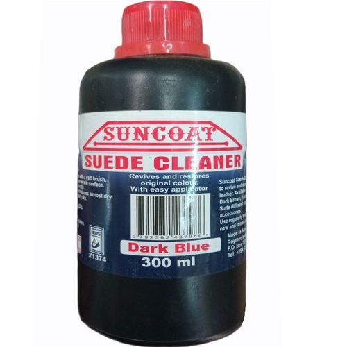 SUNCOAT DARK BLUE Suede Cleaner.