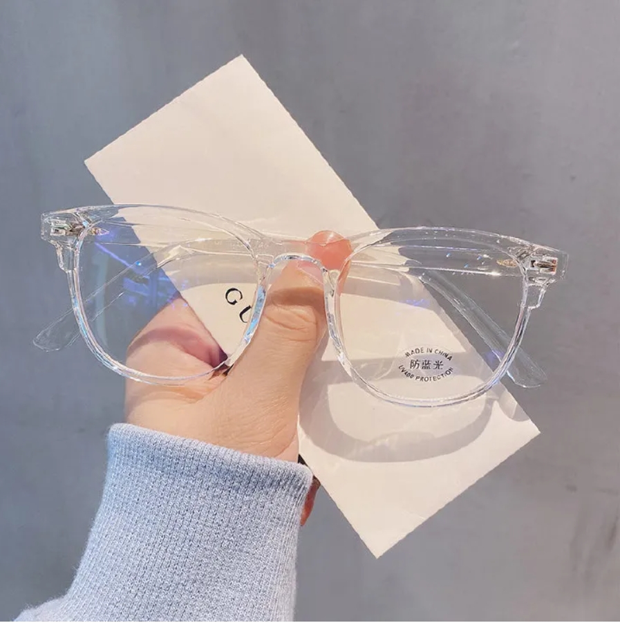 Anti Blue Light Glasses Women Vintage Computer Men Eyeglasses Plain Frame Gaming Spectacles Bluelight Glasses Eyewear Tea as picture