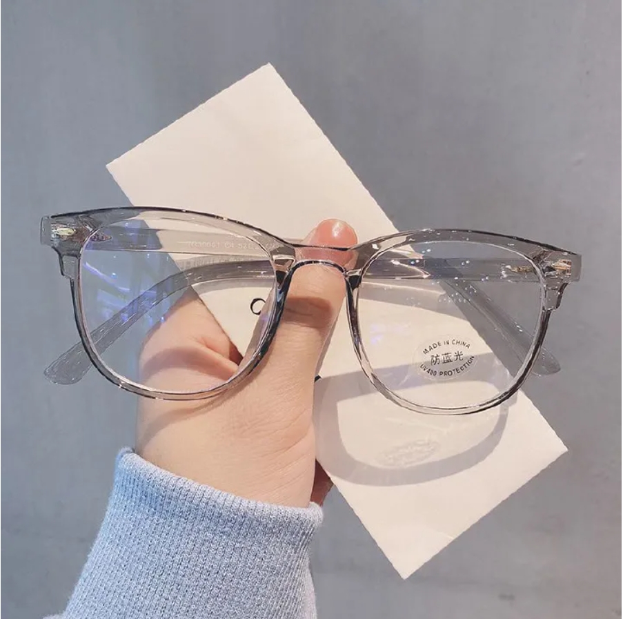 Anti Blue Light Glasses Women Vintage Computer Men Eyeglasses Plain Frame Gaming Spectacles Bluelight Glasses Eyewear Tea as picture