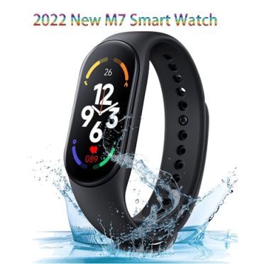 Men Women Smart Watches Sport Fitness Watch Color-screen Waterproof blood pressure Monitor Heart Rate Monitoring Pk mi band 3 Red One Size