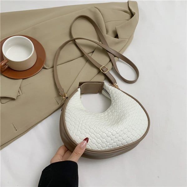 SkyBaby Wholesale Ladies Mini Bags Handbags Women Small Crossbody Bags Totes Hand Bag Messenger Bag Beautiful pattern Sling Bags White one