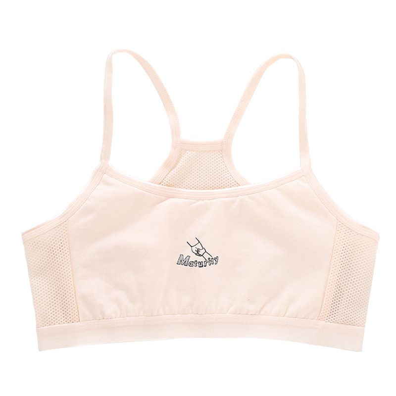 Girls' developmental stage, primary school students aged 9-12, wearing bras for girls aged 10-14, girls' underwear, tank tops