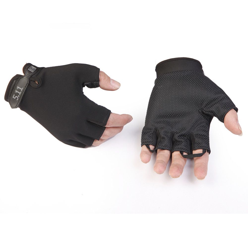 511 Half Finger Tactical Gloves Outdoor Fitness Cycling Sports Driving Men's and Women's Gloves Anti slip Breathable Thin Edition