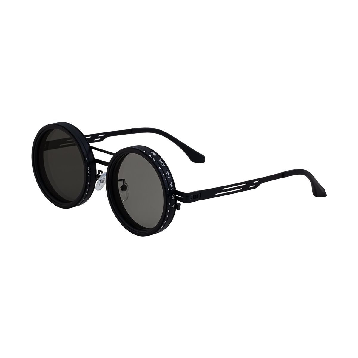 ND9 adjustable dimming sunglasses, high-definition polarized fishing sun protection sunglasses, manual dimming rotating lens glasses