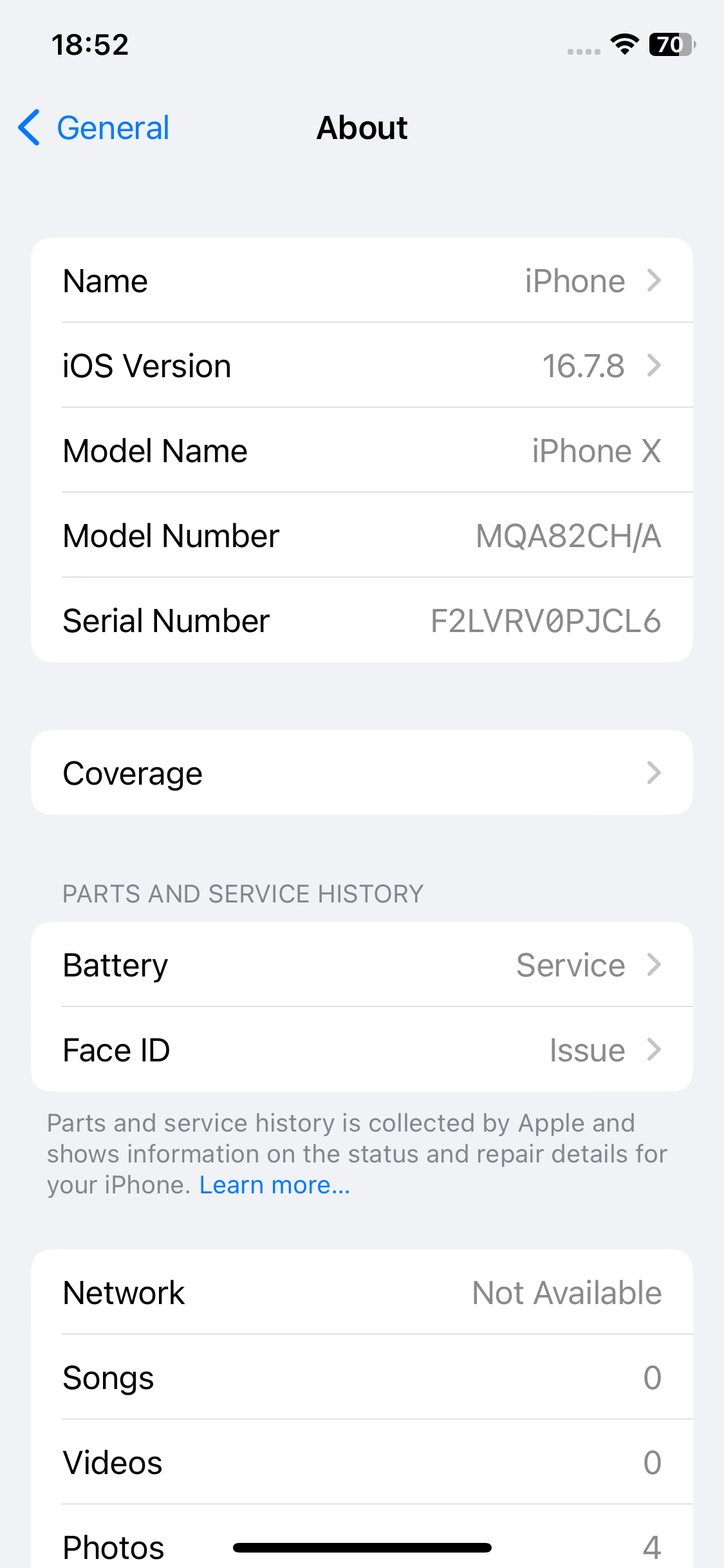 Refurbished iPhone x 3GB + 64GB/128GB/256GB, 5.8-inch ram dual camera 4G / LT Apple smartphone camera music phones iPhoneX