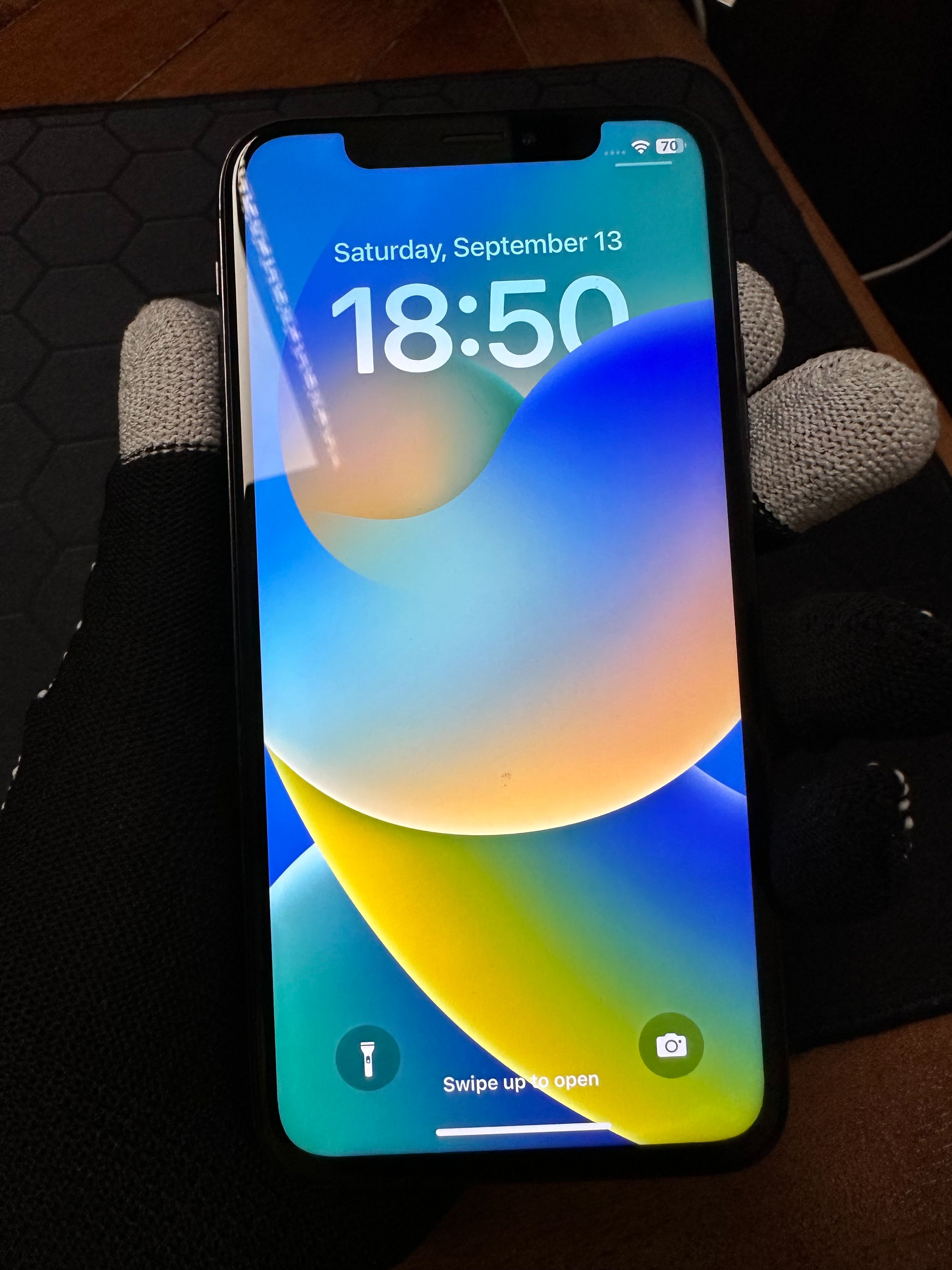 Refurbished iPhone x 3GB + 64GB/128GB/256GB, 5.8-inch ram dual camera 4G / LT Apple smartphone camera music phones iPhoneX