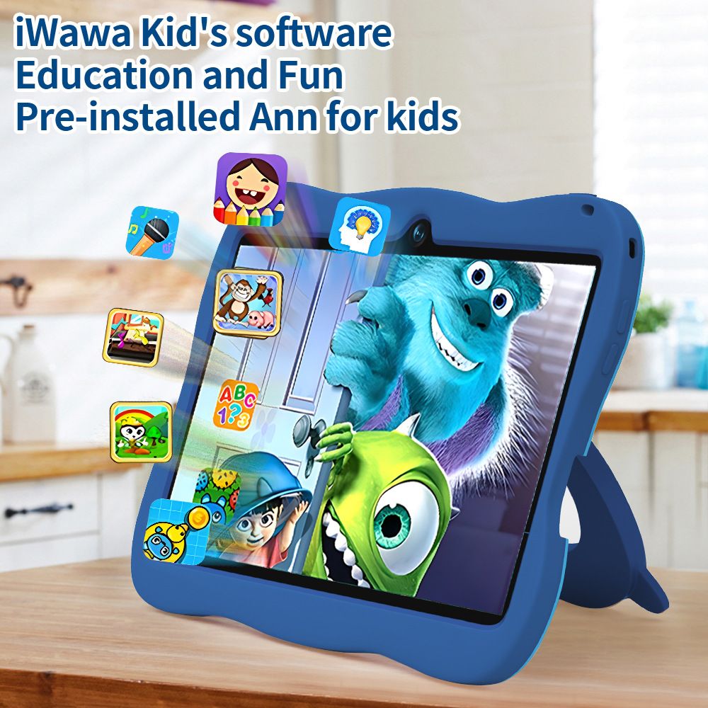 7-Inch Kids Tablet – Astronaut Edition, Android System, 10GB RAM + 256GB Storage, Preloaded with Learning and Game ,Music, Story Apps