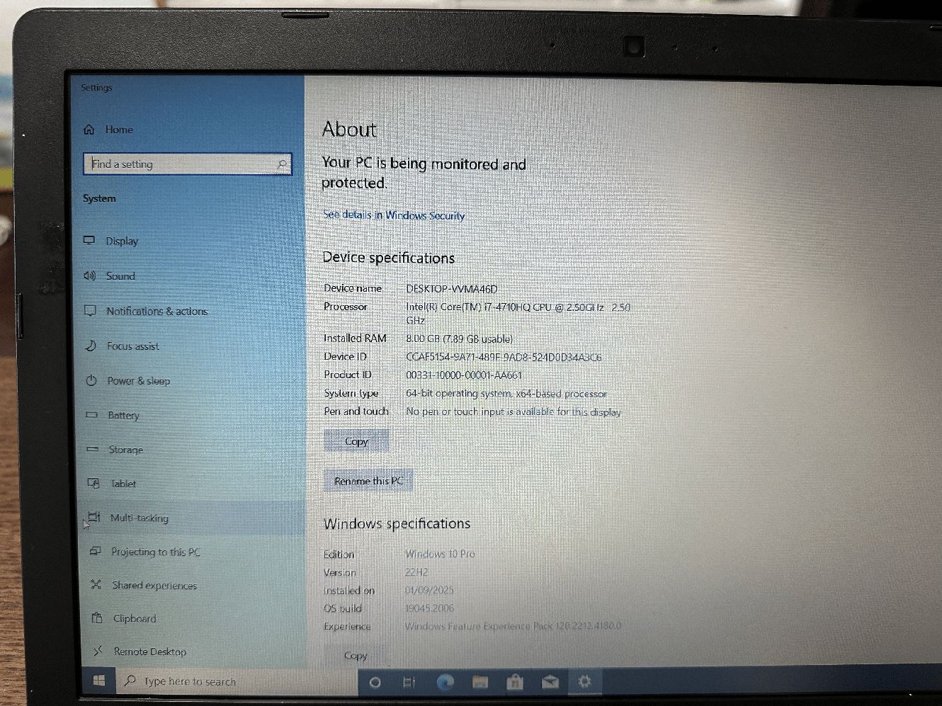 Refurbished Laptops, ASUS A550J laptop, 15.6-inch monitor, Intel i7 4th generation CPU, 8GB RAM, 120GB SSD，Windows10，Headphones Mouse Speaker Laptop Stand Mouse Pad as gift,computer