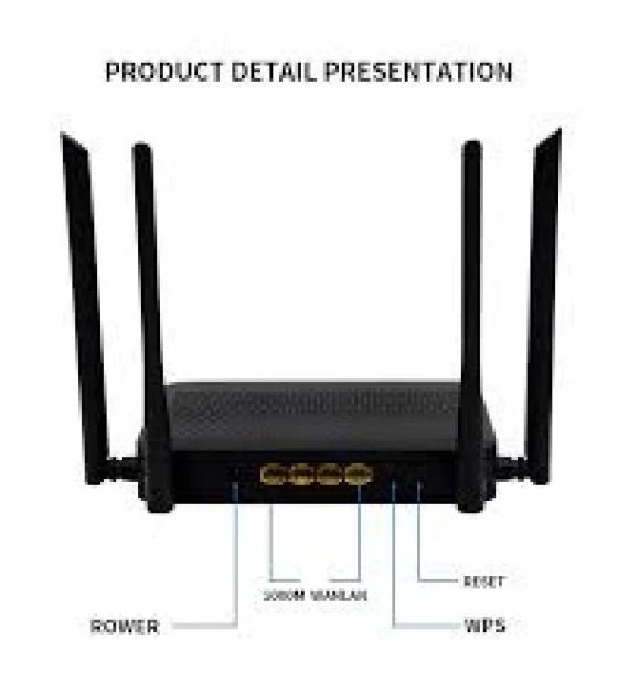 Huawei Dual-Band WiFi Router – 2.4GHz & 5GHz, 4 High-Gain Antennas, Gigabit LAN/WAN Ports, Smart Signal Boost, Parental Controls, Secure & Fast Internet for Home, Office, and Business Use