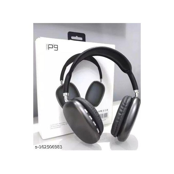 P9 Wireless Bluetooth HiFi Stereo Headphones | Noise Cancelling | Built-in Mic | Ergonomic Over-Ear Design | Fast Charging | Sports, Travel & Office Use
