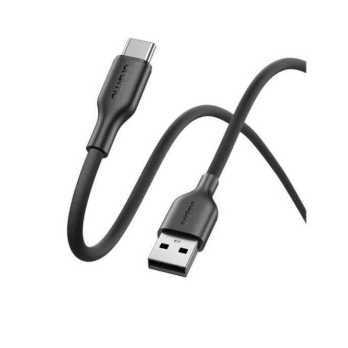 Oraimo Type-C 10W Fast Charger | PowerCube 10 Sleek | Compact Wall Charger | Smart Chip Protection | Multi-Safety System | Sweat & Fingerprint Resistant | black