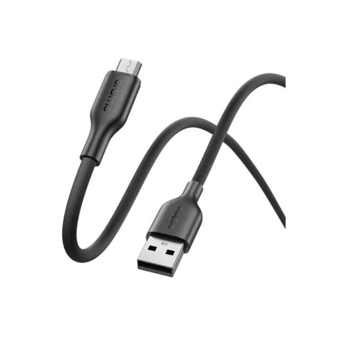 Oraimo Type-B 10W PowerCube Sleek Fast Charger | Micro-USB Wall Adapter | 1M Cable Included | Compact & Durable | Multi-Protection System | Travel-Friendly | Black
