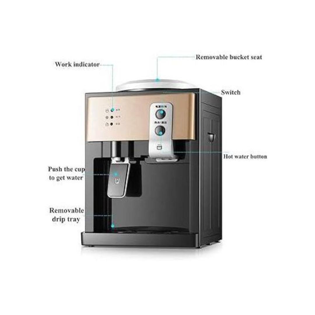Ipcone Dispenser, Classic Table Top Hot And Normal Water Dispenser HT23005