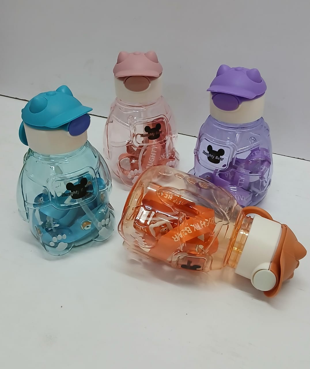 🐻💧 HOT OFFER – Kids Naughty Bear Water Bottle | Cute, Leak-Proof, BPA-Free | Perfect for School, Travel & Outdoor Fun at Affordable Price 🎉