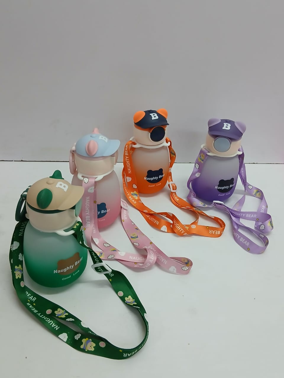 🐻💧 HOT OFFER – Kids Naughty Bear Water Bottle | Cute, Leak-Proof, BPA-Free | Perfect for School, Travel & Outdoor Fun at Affordable Price 🎉