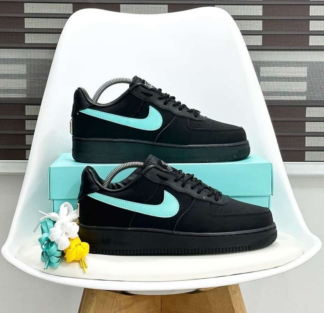 Classic unisex Airforce 1 Tiffany suede breathable fashion unisex sneaker shoes