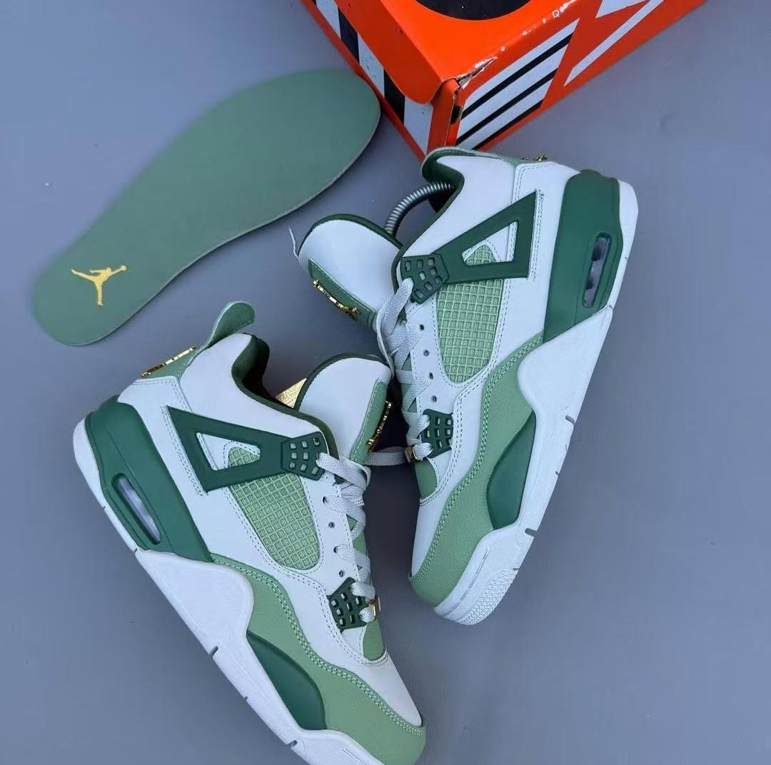 HIGH QUALITY ⚡JORDAN 4 high quality j4 thunder red sneakers original fashion leather men shoes ❤️‍🔥🔥 new arrival colours available in black, white,blue, green, yellow ,red and as pictures ❤️‍🔥