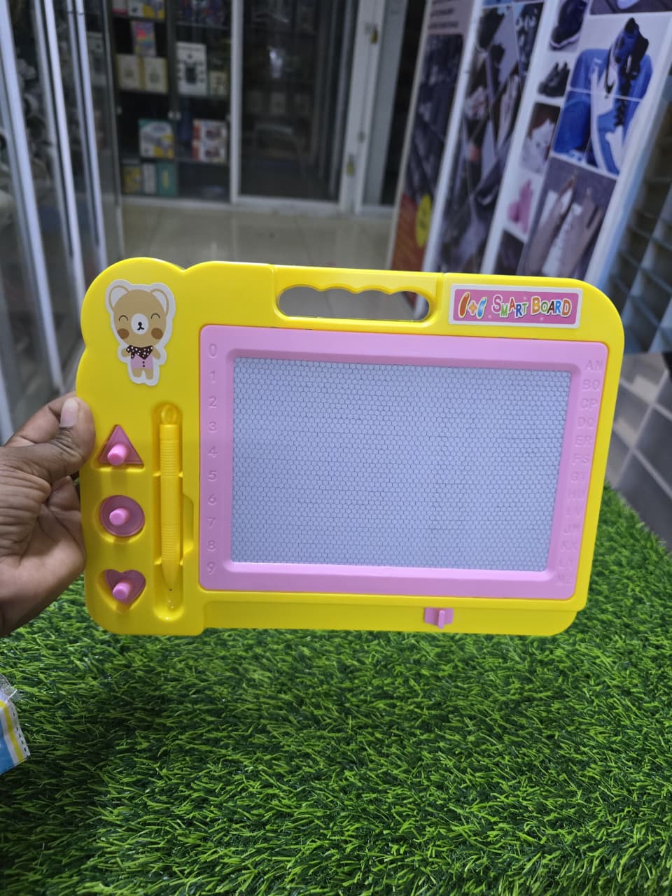 Kids Writing Tablet ✏️
✨ Fun, mess-free & eco-friendly drawing!
✨ Perfect for learning, doodling & creativity
✨ Lightweight, durable & easy to use anywhere
🎨 Spark your child’s imagination today!
✅ A