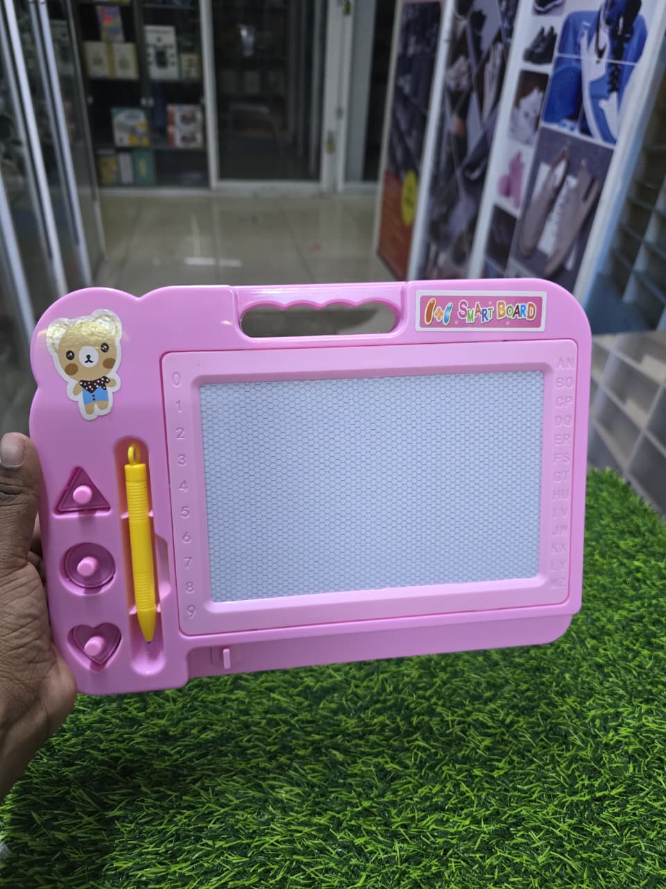 Kids Writing Tablet ✏️
✨ Fun, mess-free & eco-friendly drawing!
✨ Perfect for learning, doodling & creativity
✨ Lightweight, durable & easy to use anywhere
🎨 Spark your child’s imagination today!
✅ A