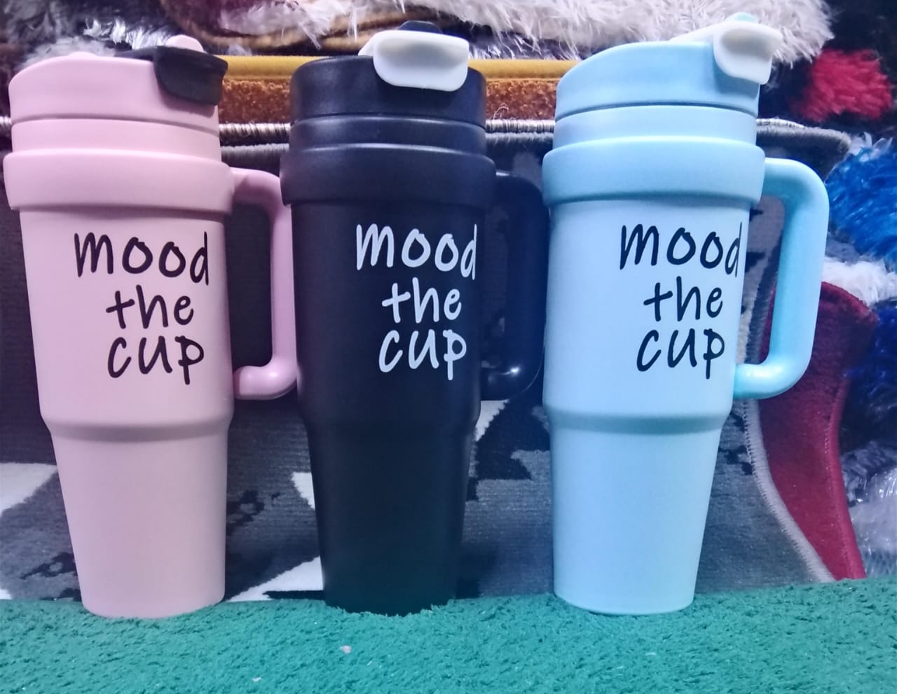 Mood Cup Bottle 🥶🔥
💧 Tough. Trendy. Temperature-proof.
🌡️ Keeps drinks HOT or COLD for hours
💎 Iconic Stanley durability with a stylish vibe
🎨 Sleek design – perfect for travel, gym & daily use