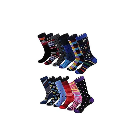 Fashion Socks Men Happy Socks Trendy, Casual and official mens socks,socks 3 pairs,socks cotton, breathable and comfortable socks. Assorted and Colourful