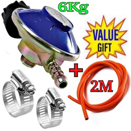 🤑LIMITED OFFER🎇6Kg Gas Regulator +2M Gas Delivery Hose Pipe+Safety Clippers😶‍🌫️Protane/Butane 6kg mecko gas pressure regulator
30 mbar
comes with a free 1.5M gas hose pipe
Suitable for both high p