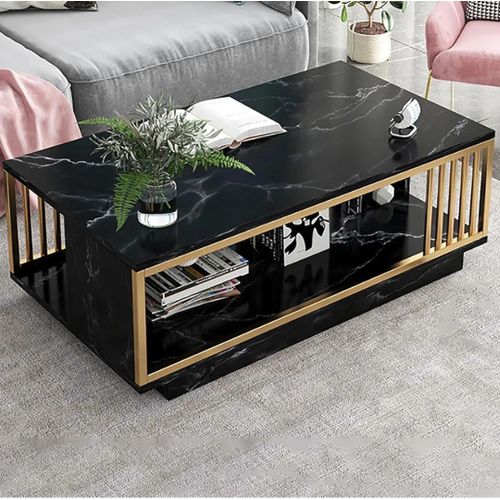 🎇PRICE DROPPED🎀Side End Table Wooden Durable Coffee Tables Marble Effect End Table Side Table Living Room Guest Reception Room Table🪰Stylish Minimalist Furniture: Classic white colors and styles wi