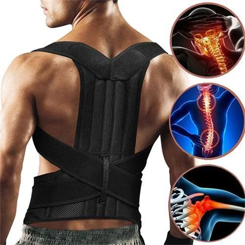 RESTOCKED😶‍🌫️Best Back Brace for Pain Relief：Back,lumber,neck & Shoulder Posture Corrector/support For Men And Women🥰provides comprehensive support for your upper back, relieving back, neck, and sh