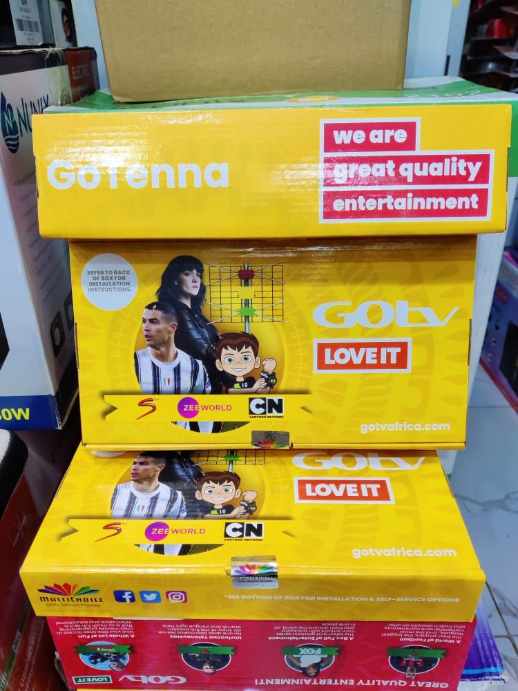 Gotv GoTenna Aerial (Original ya Box)☀️high-quality outdoor antenna designed to deliver clear, reliable digital TV reception for your GOtv decoder. Built for easy installation, it comes with a step-by